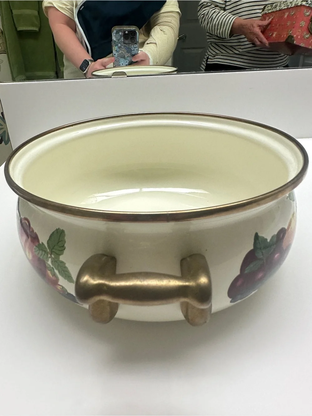 Vintage Lincoware Ceramic Dish with Lid (NWOT)